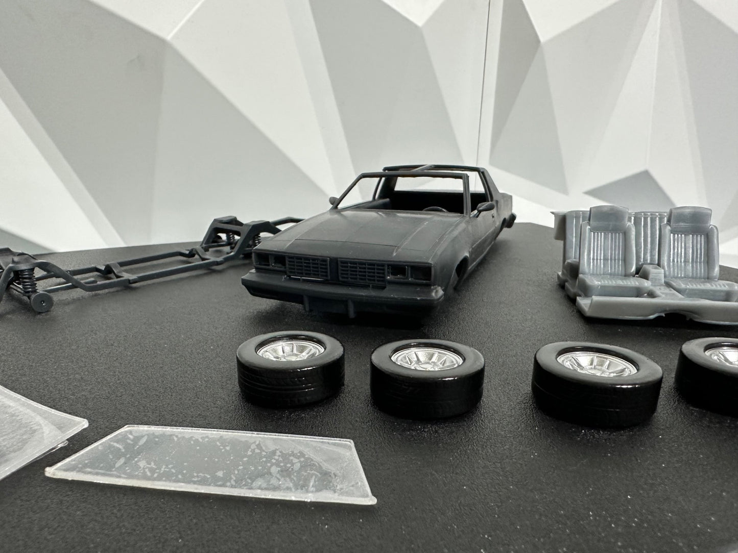 1980 Oldsmobile Cutlass Calais T-Top Model Car Kit 3D Resin Printed Model Car